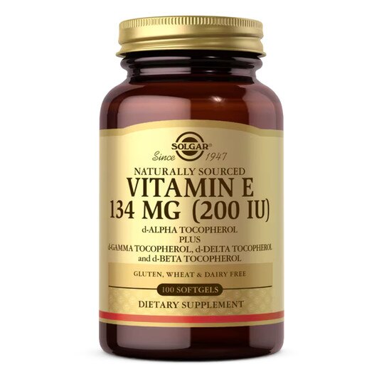 Vitamin E 134 Mg (200 IU) d-Alpha, 100 Softgels, SLG