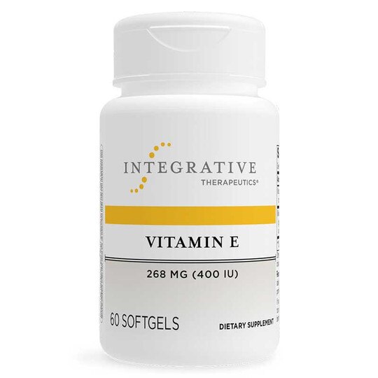 Vitamin E 400 IU, 60 Softgels, INT