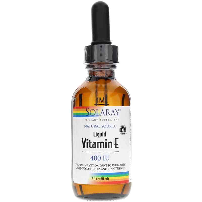 Vitamin E 400 IU, Natural Source Liquid Formula, Solaray