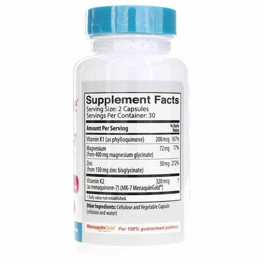 Vitamin K2-7, 60 Capsules, JTH