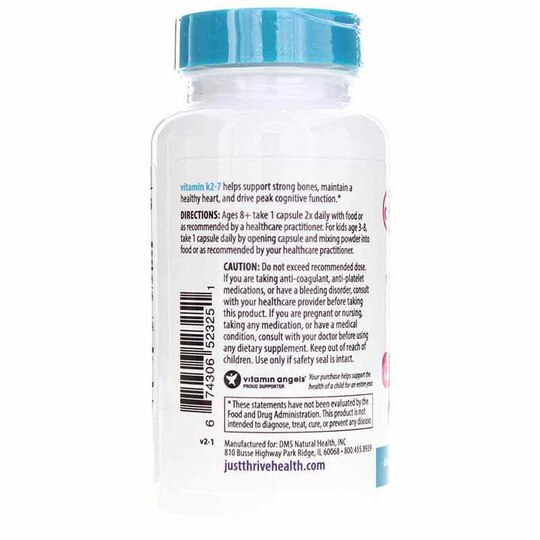 Vitamin K2-7, 60 Capsules, JTH