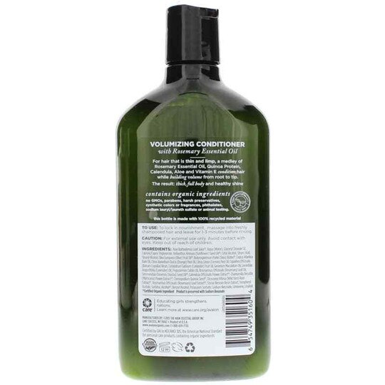 Volumizing Rosemary Conditioner, 11 Oz, AVO
