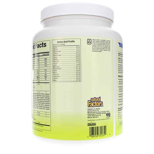Whole Earth & Sea Fermented Protein & Greens, NF