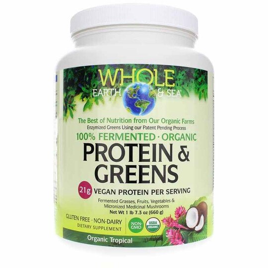 Whole Earth & Sea Fermented Protein & Greens, NF