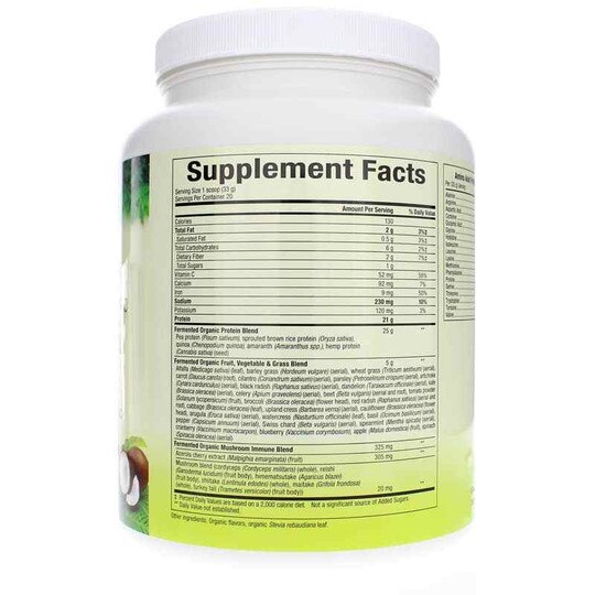 Whole Earth & Sea Fermented Protein & Greens, NF