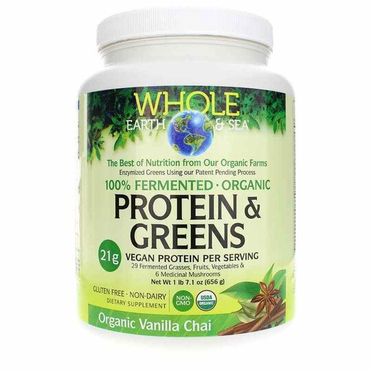 Whole Earth & Sea Fermented Protein & Greens, NF