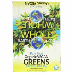 Whole Earth & Sea Organic Vegan Greens Protein Bar