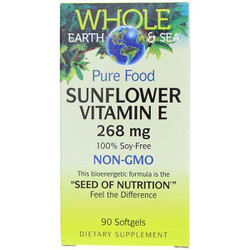 Whole Earth & Sea Sunflower Vitamin E 268 Mg 1
