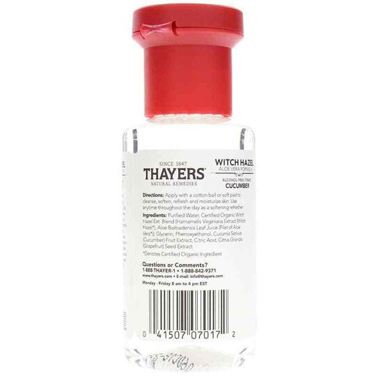 Witch Hazel Alcohol Free Toner Thayers