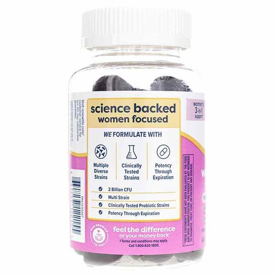 Women's Care Gummy Probiotics + Prebiotics, 48 Gummies, RNL