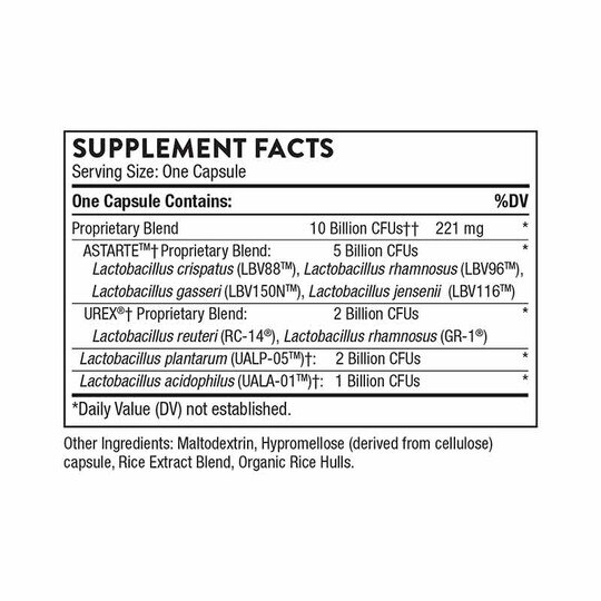 Women's Daily Probiotic, 30 Capsules, THR