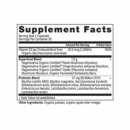 Women's Extra Strength Probiotics Shelf Stable, 60 Capsules, ANN