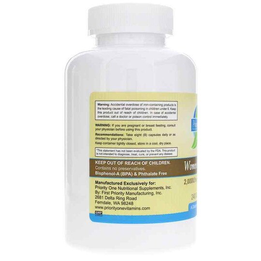 Women's Formula, 240 Capsules, PRTO