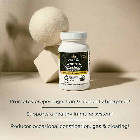 Women's Once Daily Probiotics Shelf Stable, 30 Capsules, ANN