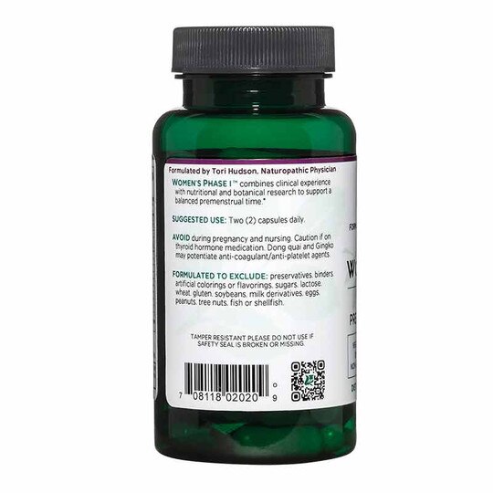 Women's Phase I, 60 Veg Capsules, VTA