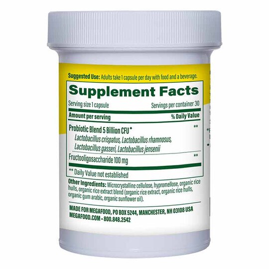 Women's Probiotic Shelf Stable, 30 Capsules, MGF