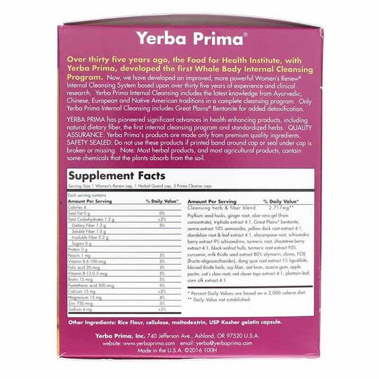 Women's Renew Internal Cleansing Kit, YPMA