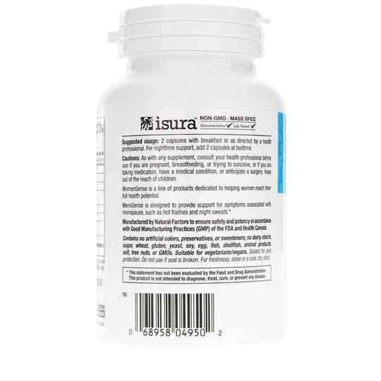 WomenSense MenoSense, 90 Veg Capsules, NF