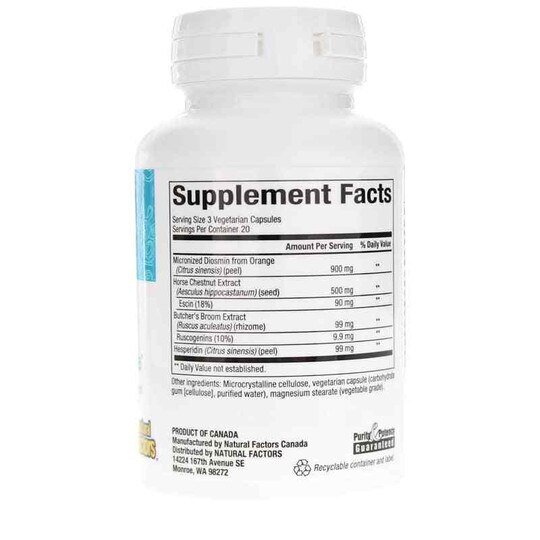 WomenSense VeinSense, 60 Veg Capsules, NF