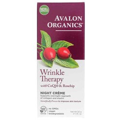 Wrinkle Therapy with CoQ10 & Rosehip Night Cream