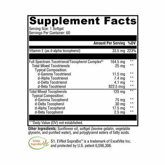 Xcellent E, 60 Softgels, XYM