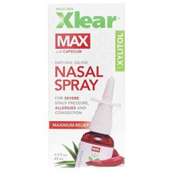 Xlear MAX Nasal Spray with Capsicum