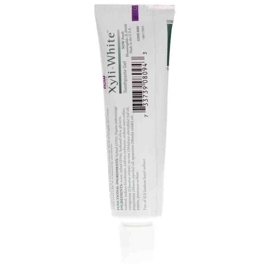 XyliWhite Toothpaste Gel Travel Size, NOW Foods