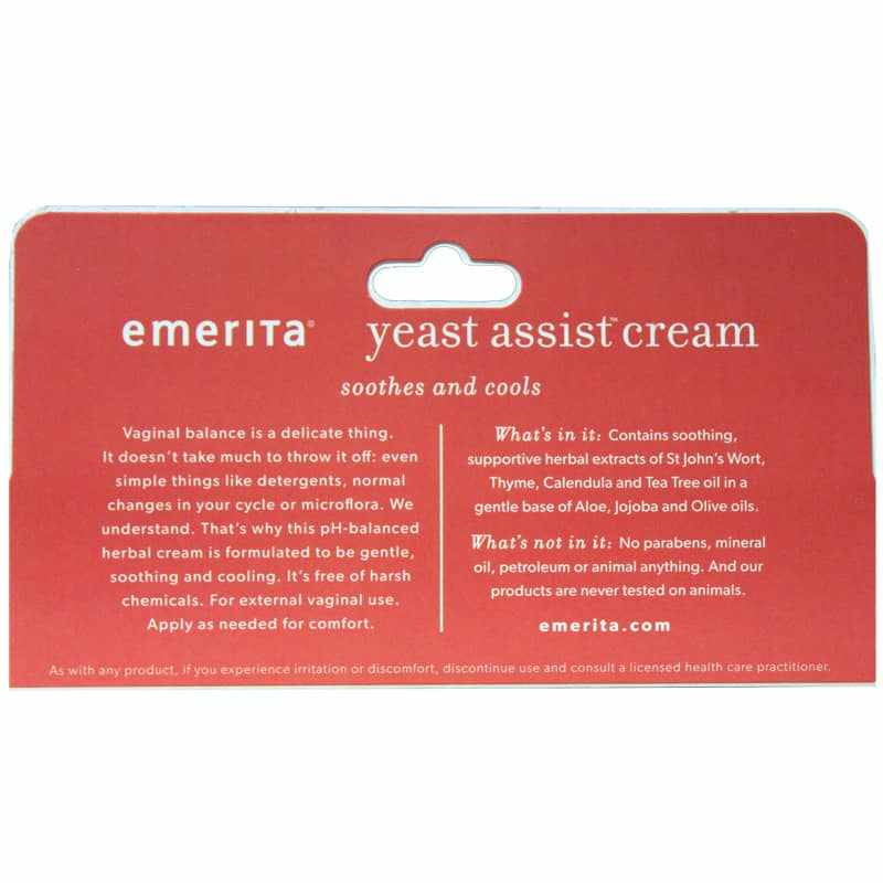 Yeast Assist Cream, Emerita