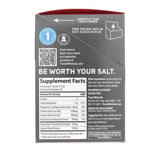 ZeroLyte Electrolyte Drink Mix, TMR