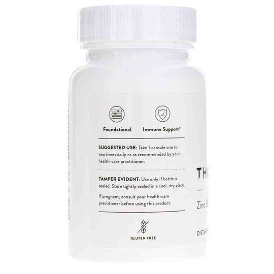 Zinc Bisglycinate 30 Mg, 60 Capsules, THR