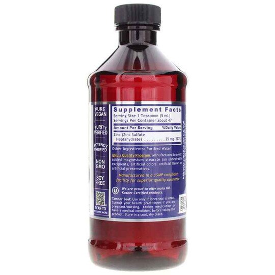 Zinc Liquid, 8 Oz, QNL