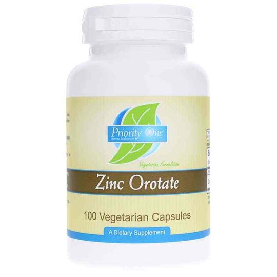 Zinc Orotate, 100 Veg Capsules, PRTO