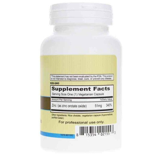 Zinc Orotate, 100 Veg Capsules, PRTO