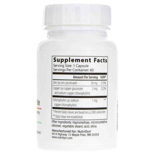 Zinc Picolinate 30 Mg, 60 Capsules, ND