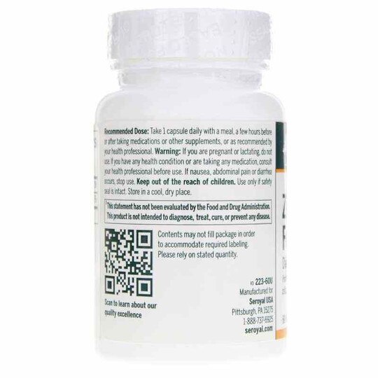 Zinc Picolinate Formula, 60 Veg Capsules, GEN