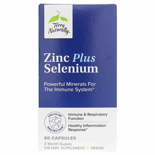 Zinc Plus Selenium, 60 Capsules, TNT